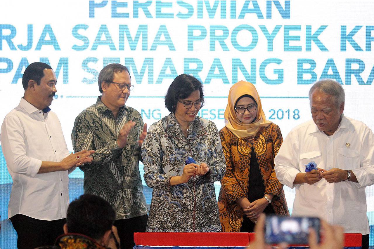 Menkeu dan Menteri PUPR...