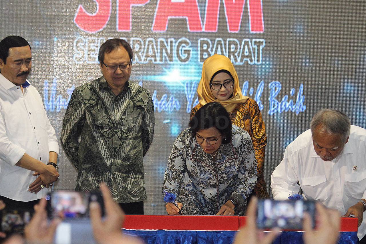Menkeu dan Menteri PUPR...