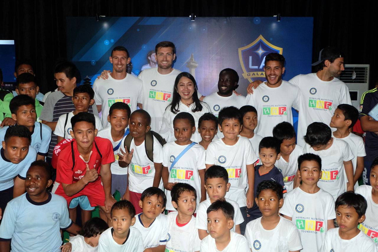 Klub LA Galaxy Kunjungi...