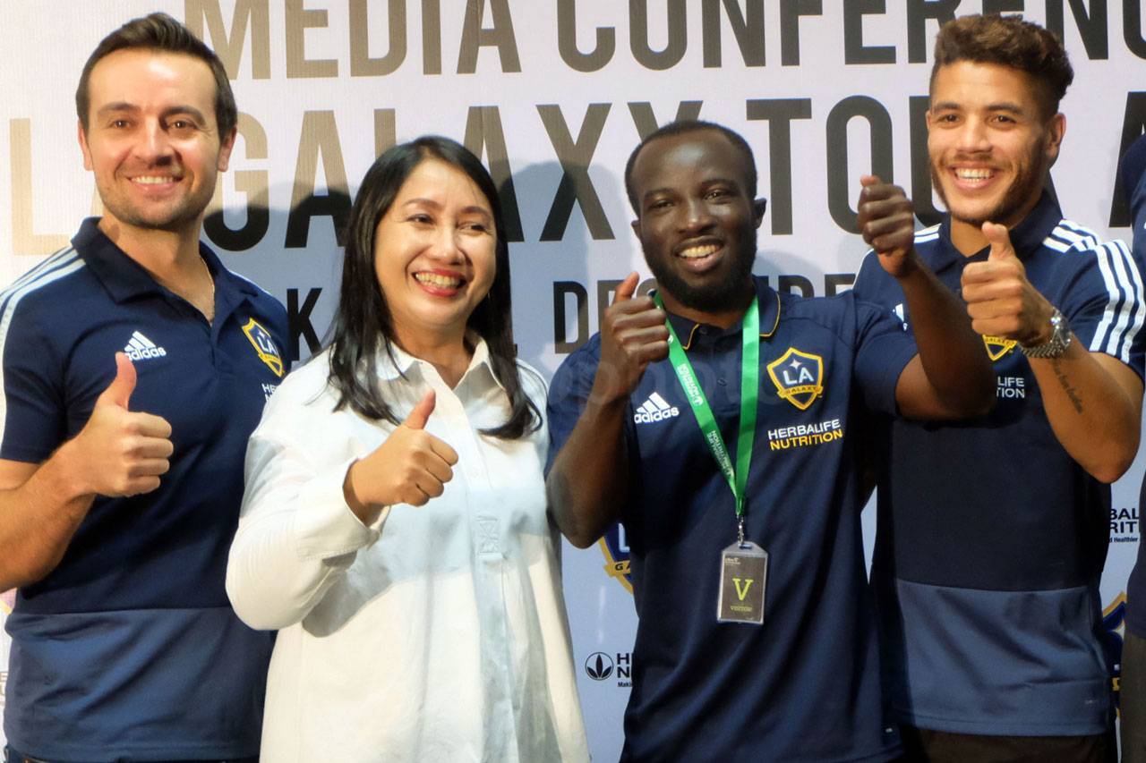 Klub LA Galaxy Kunjungi...
