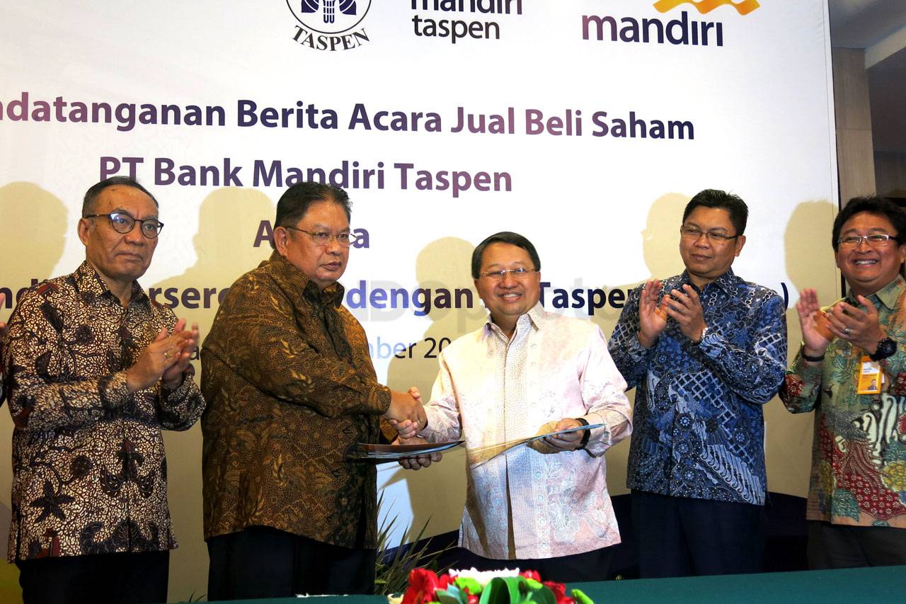 Bank Mandiri dan Taspen...