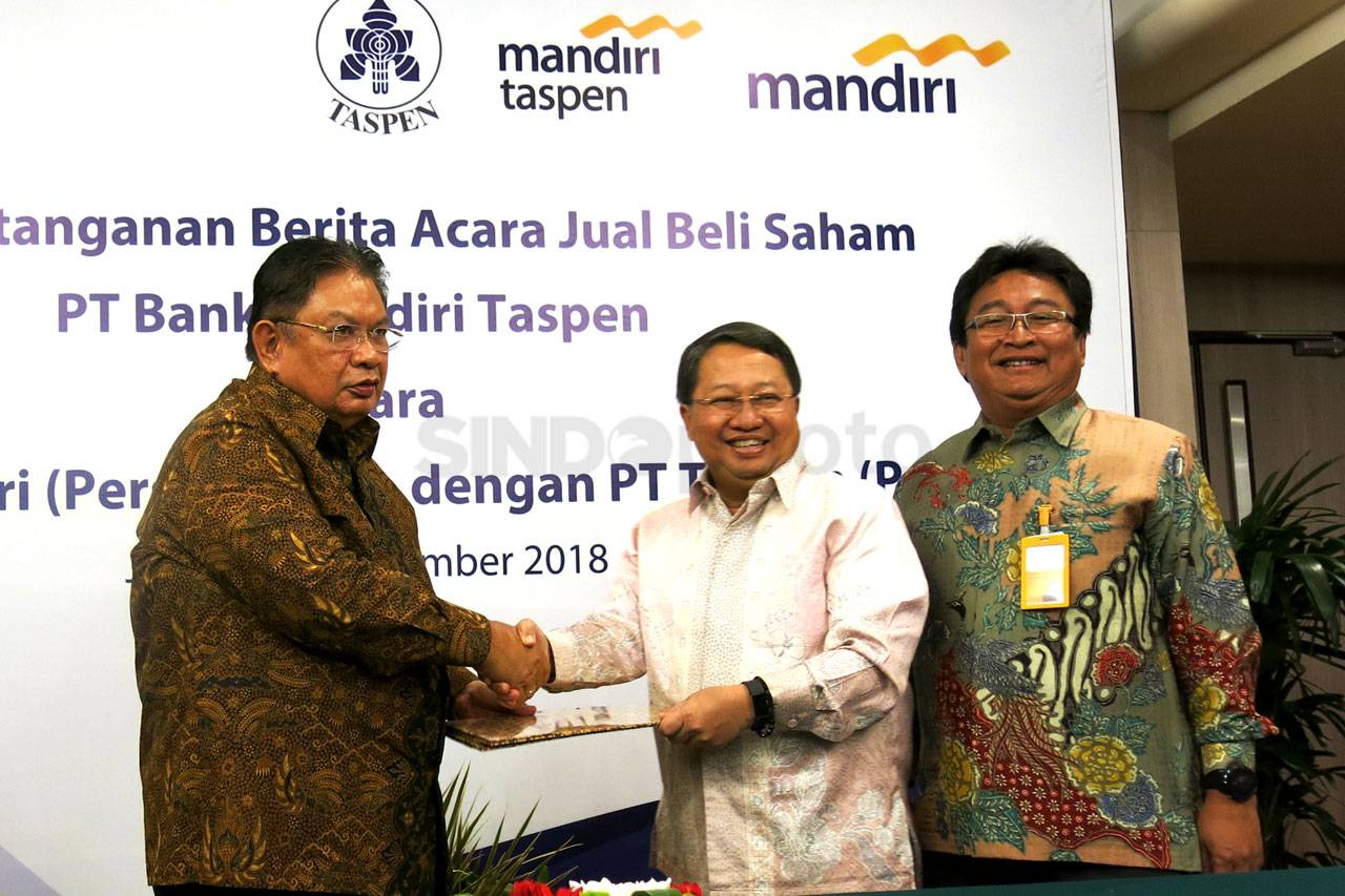 Bank Mandiri dan Taspen...