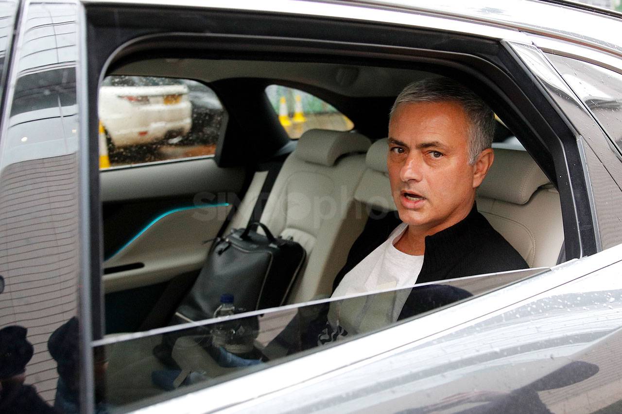 Ekspresi Mourinho Setelah...