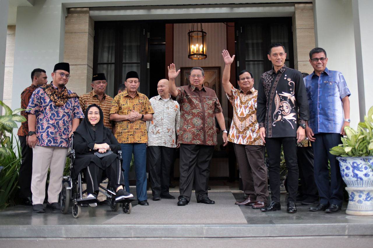 Capres Prabowo Bertemu...