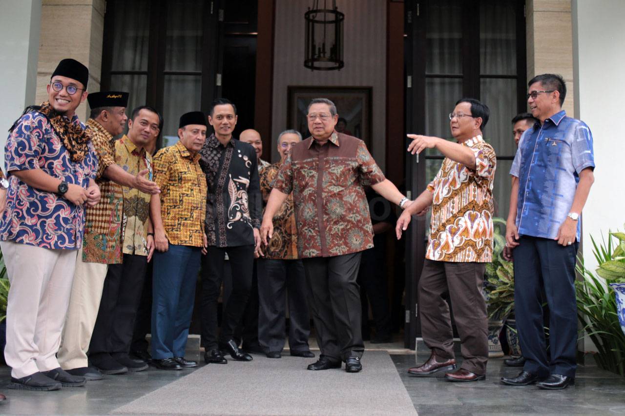 Capres Prabowo Bertemu...