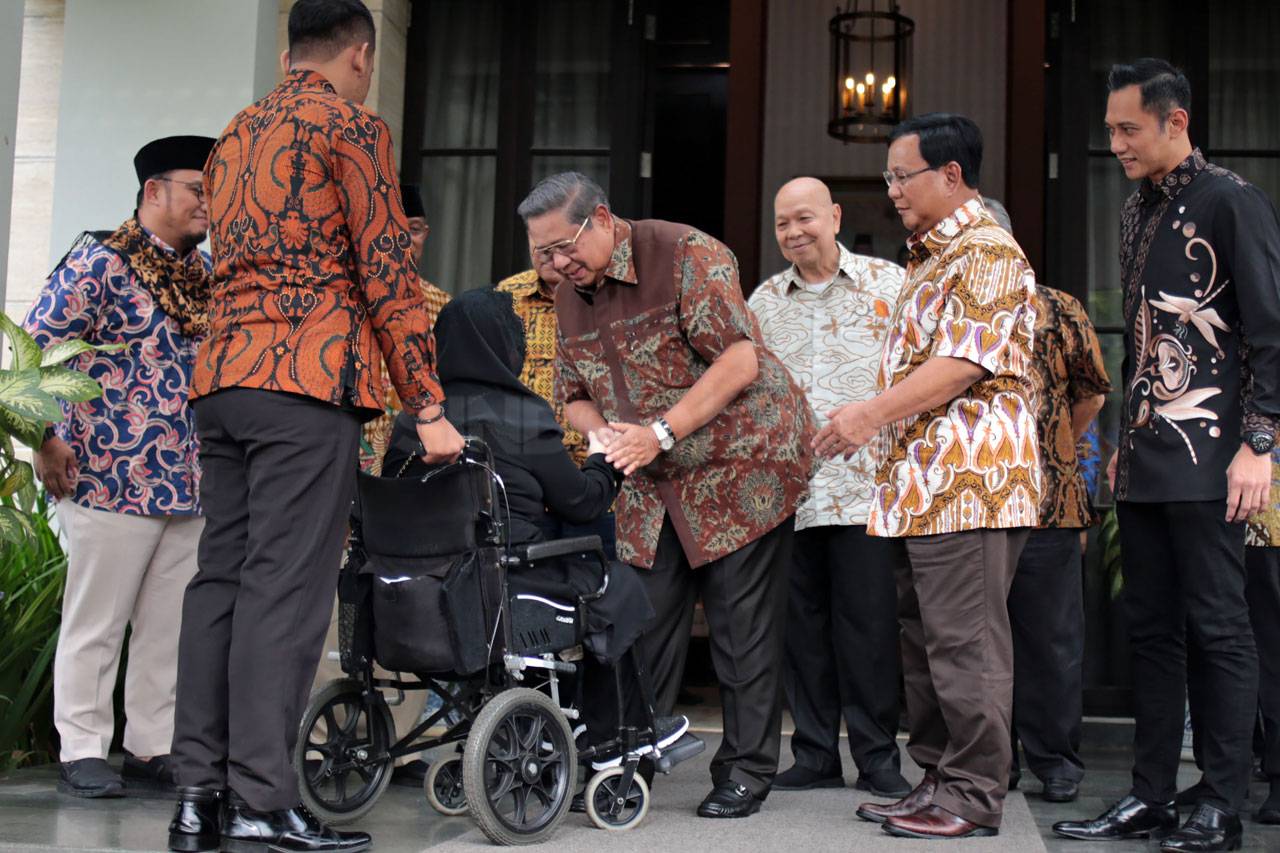 Capres Prabowo Bertemu...