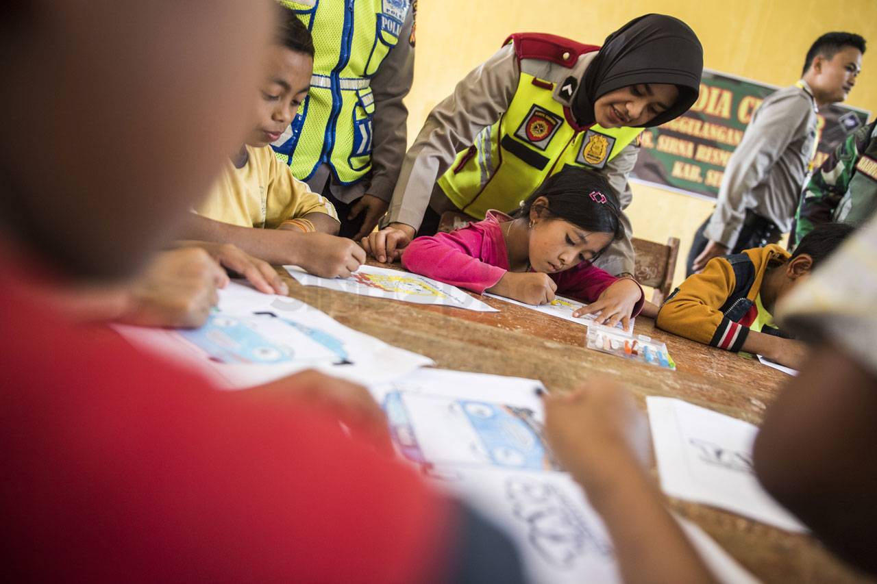 Polisi Berikan Trauma...