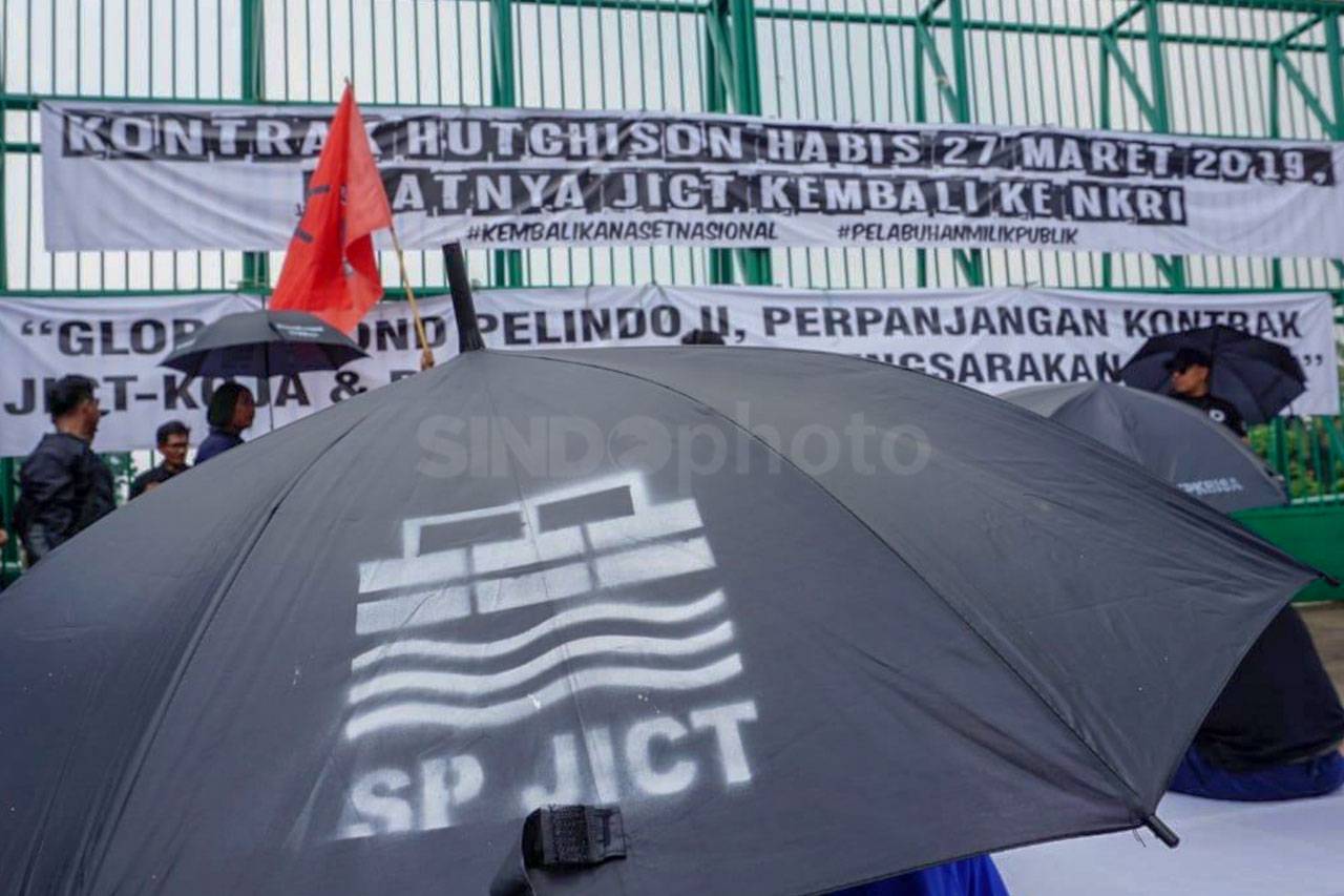SP JICT Gelar Aksi Damai...