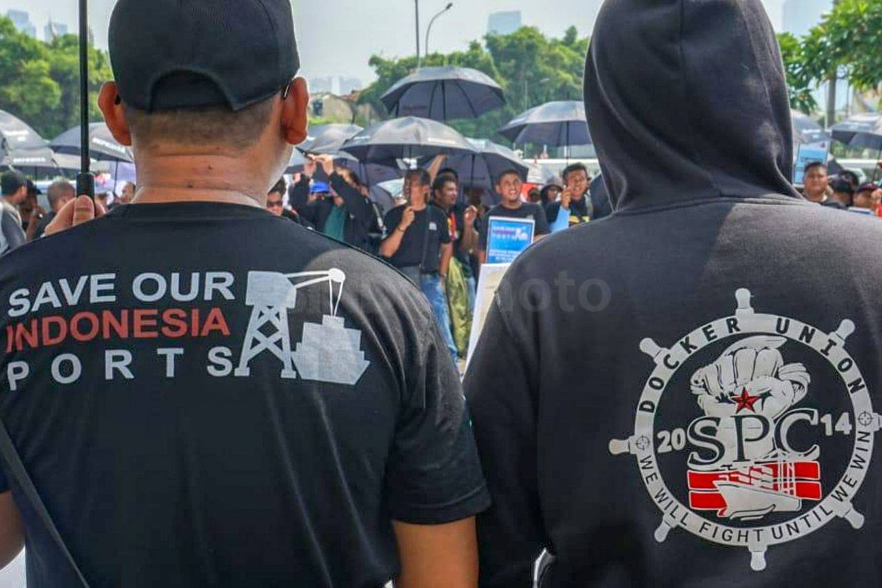 SP JICT Gelar Aksi Damai...