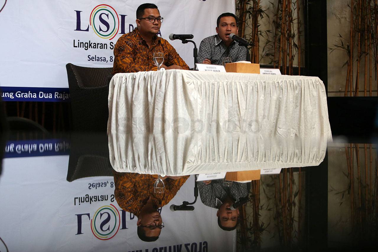LSI Rilis Hasil Survei...