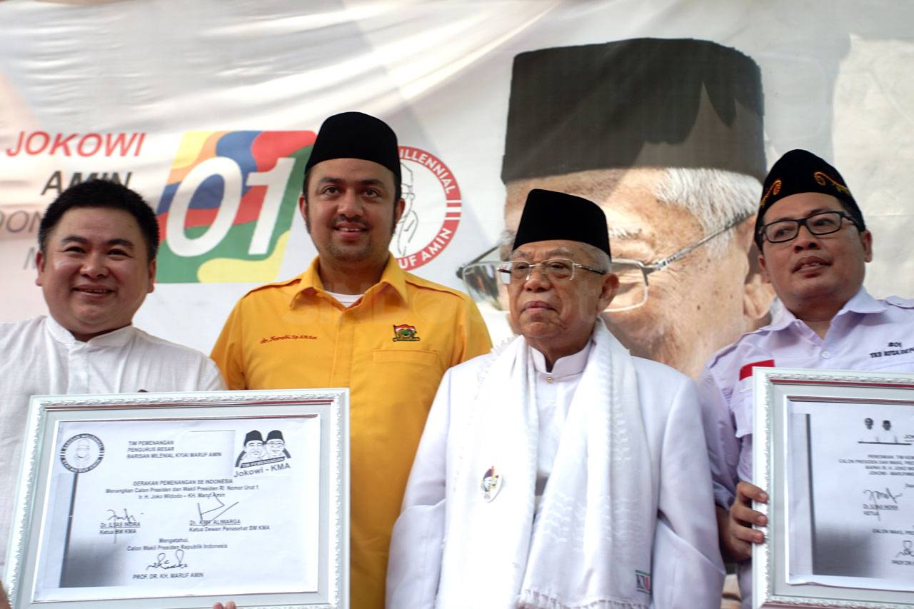 Maruf Amin Resmikan...