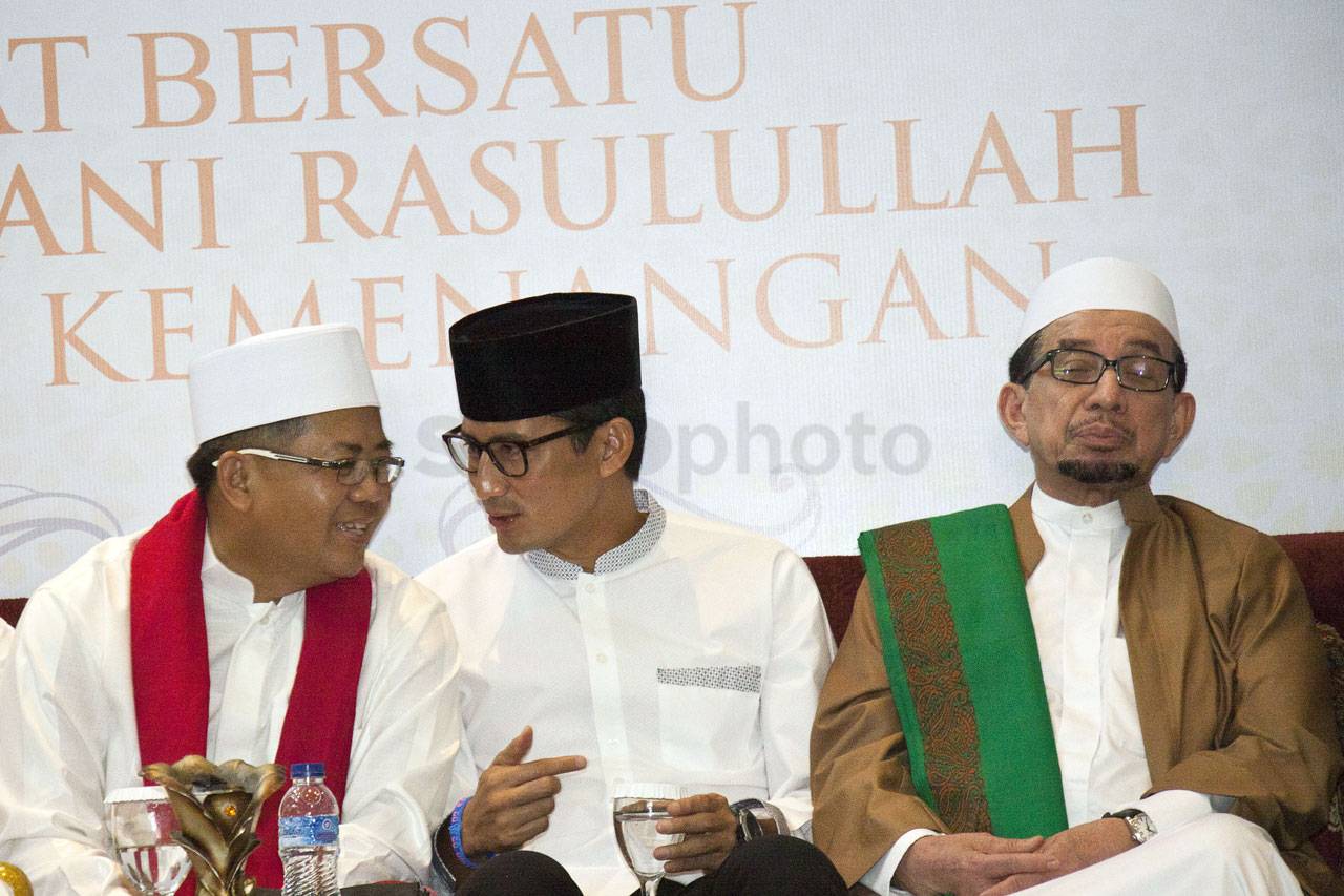 Cawapres Sandiaga Uno...