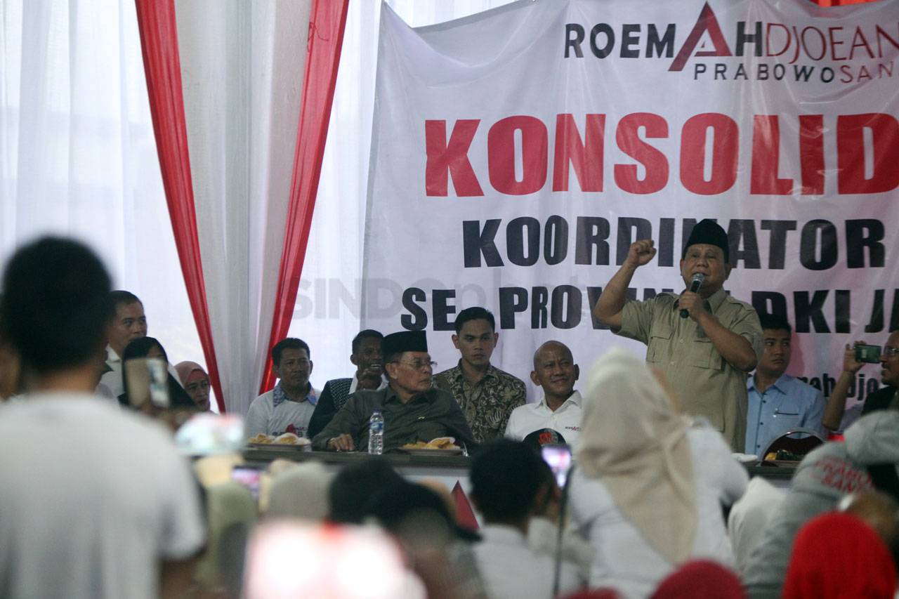 Prabowo Hadiri Rapat...