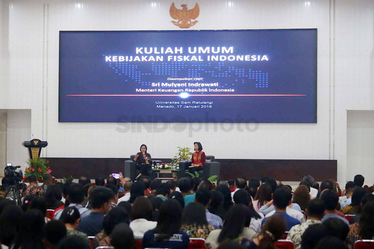 Menkeu Beri Kuliah Umum...