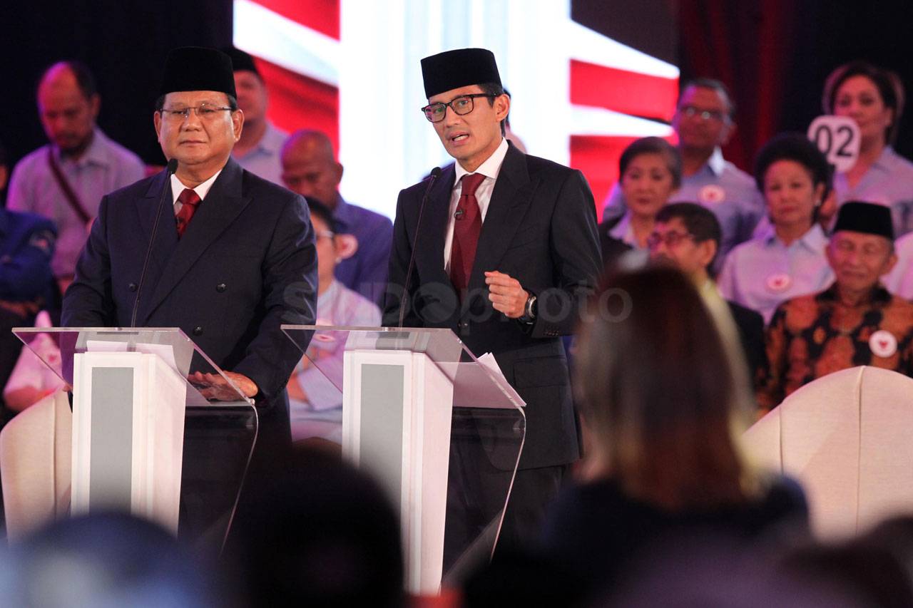 Debat Pertama Pilres...
