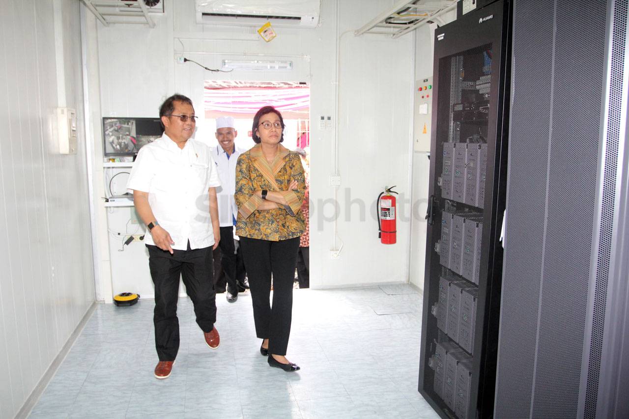 Peresmian Proyek Palapa...