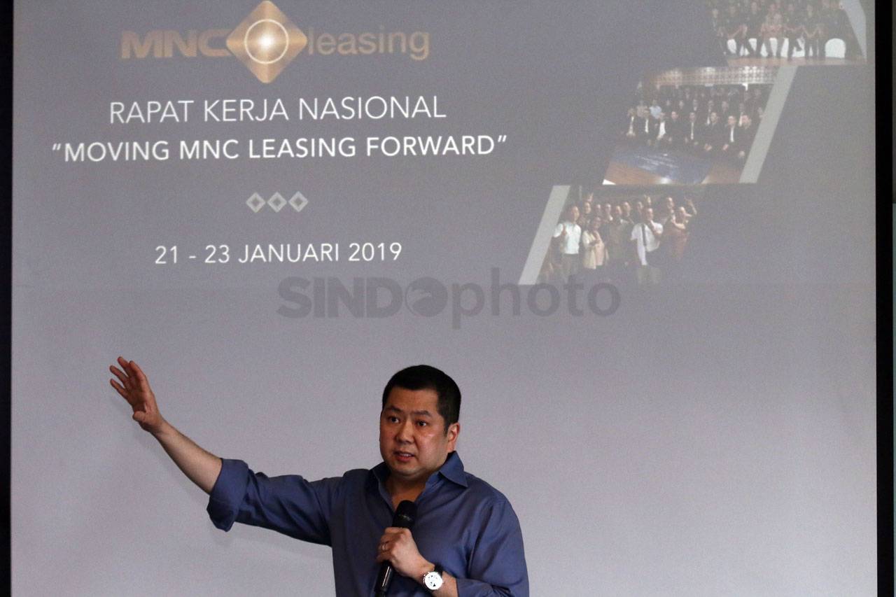 HT Hadiri Rakernas MNC...