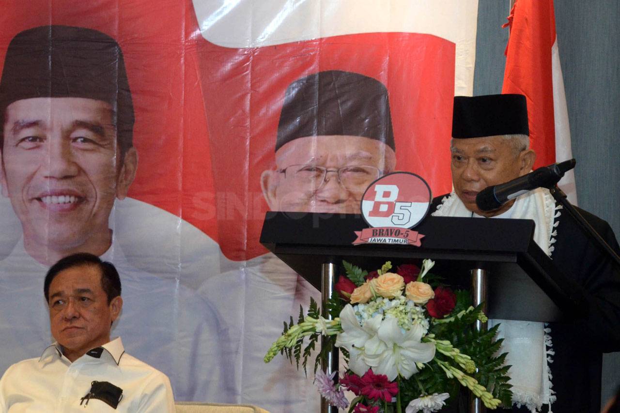 Cawapres Maruf Amin...
