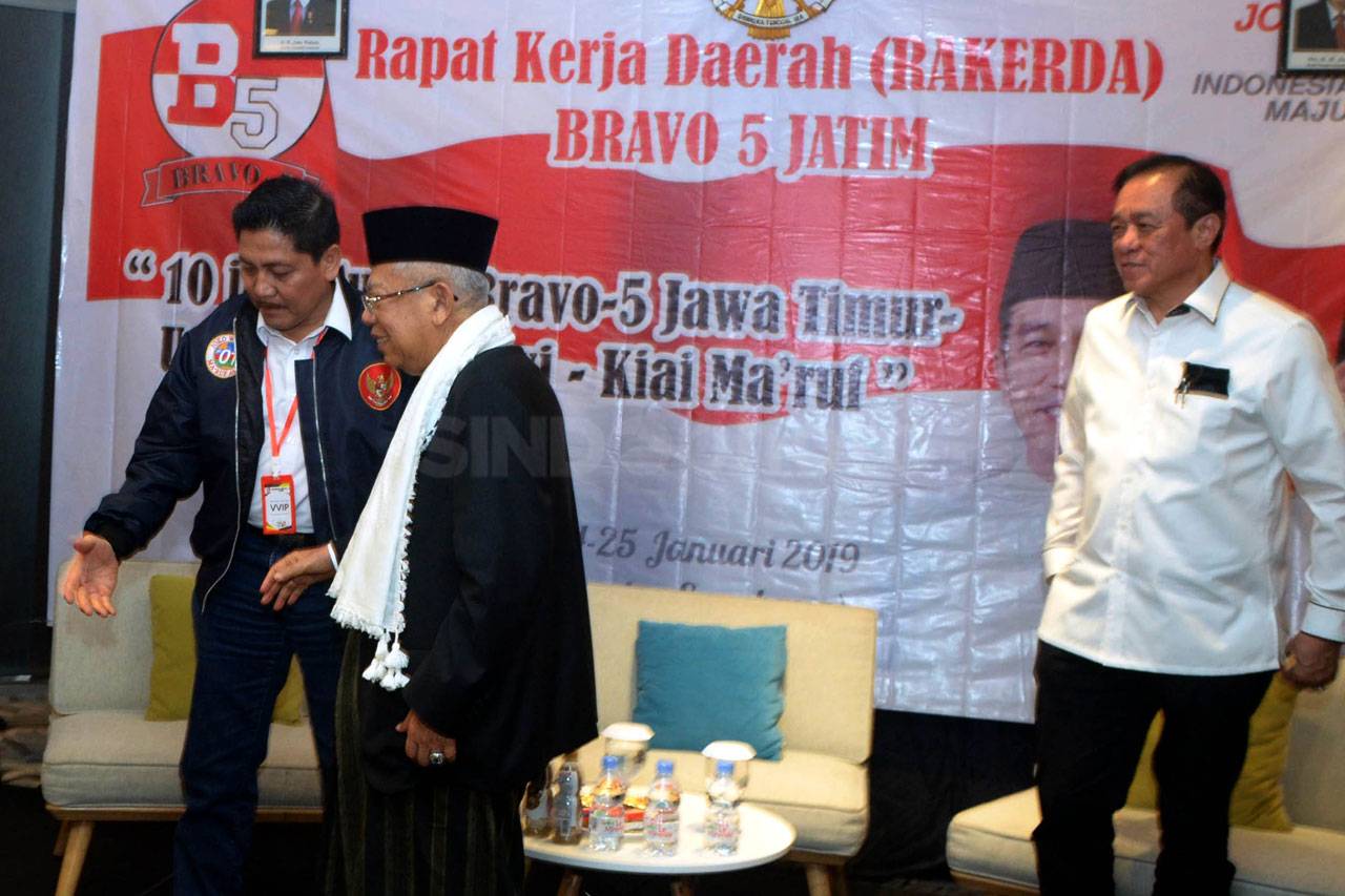 Cawapres Maruf Amin...