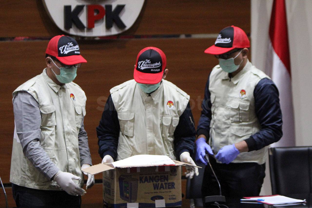 KPK Sita Uang Rp1,28...