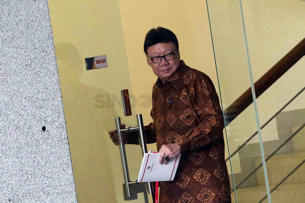 Mendagri Tjahjo Kumolo...