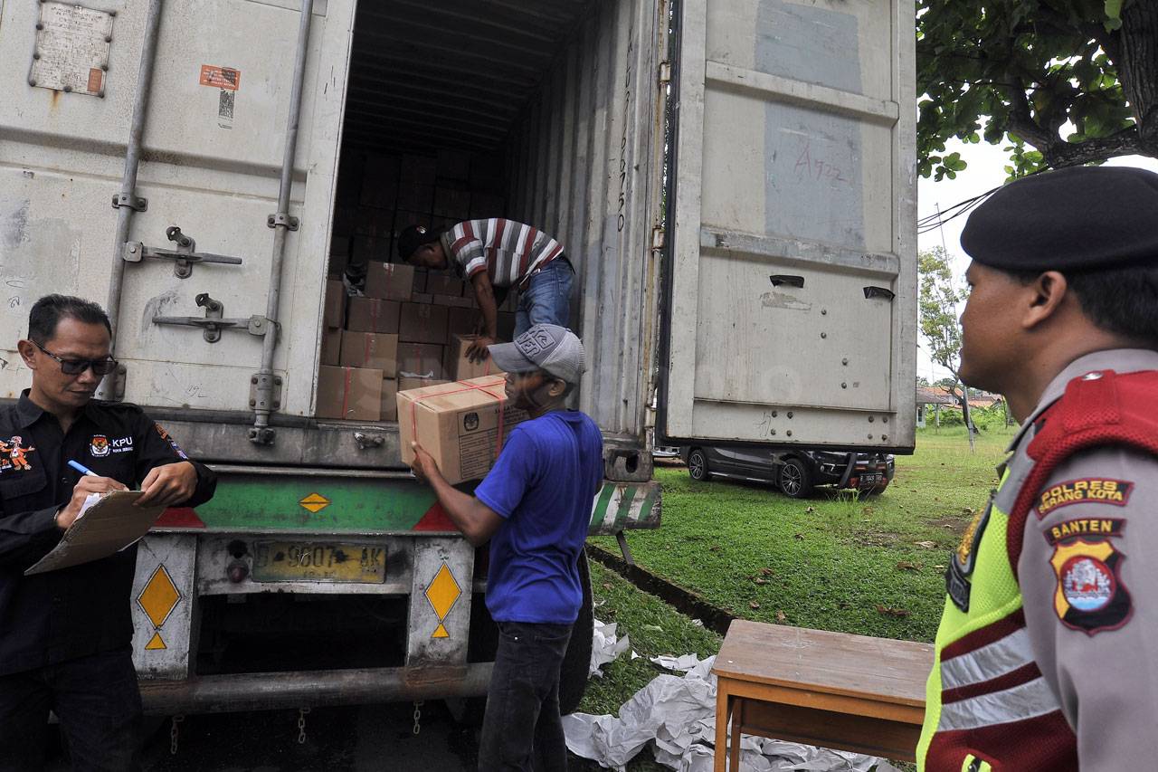 Surat Suara Pileg Tiba...