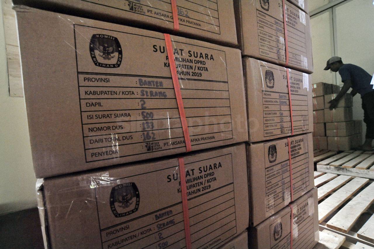 Surat Suara Pileg Tiba...