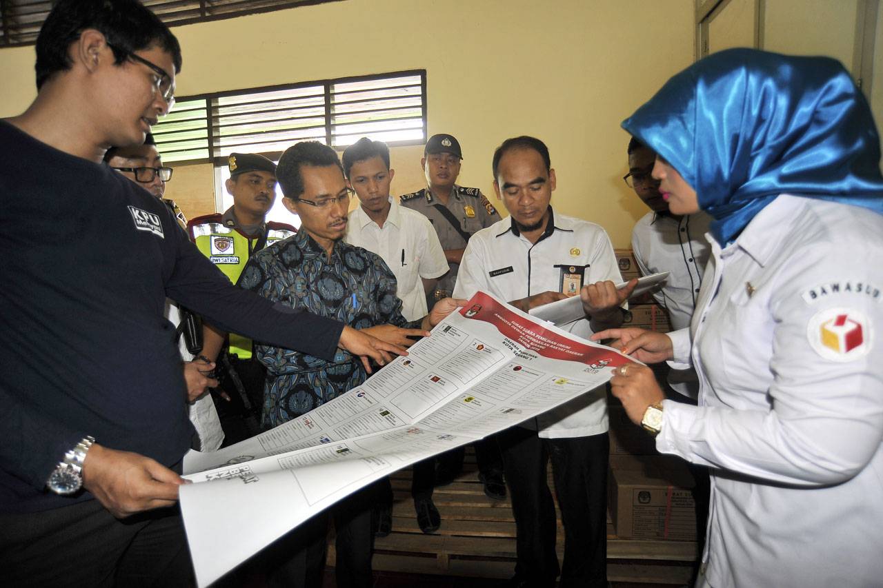 Surat Suara Pileg Tiba...