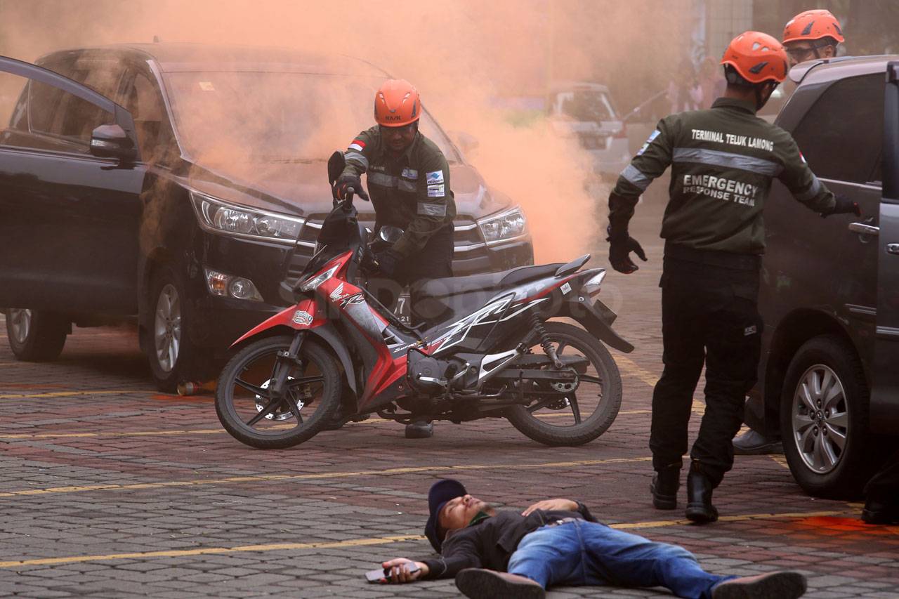 Pelindo III Gelar Simulasi...