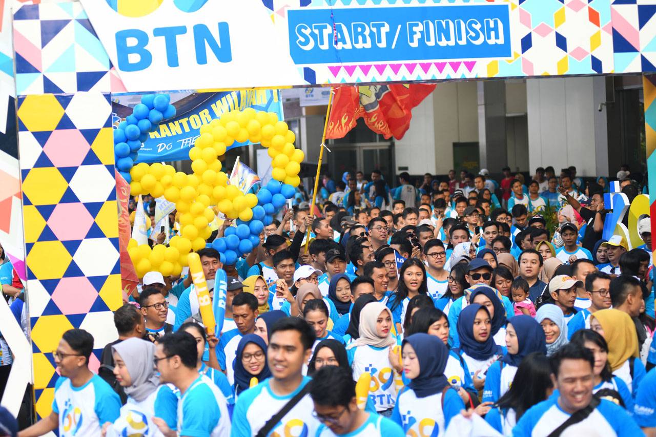 Serunya BTN Charity...