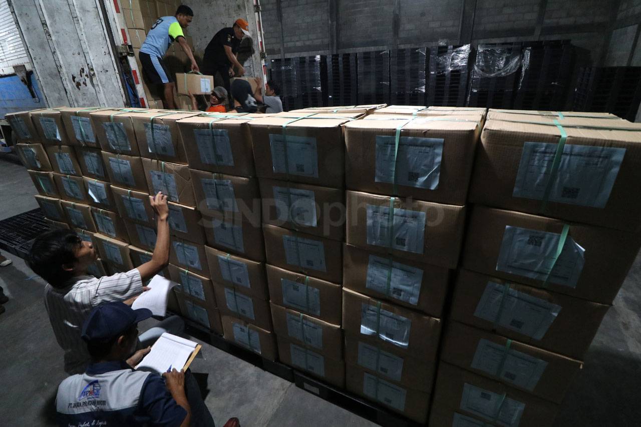 Surat Suara Pemilu 2019...