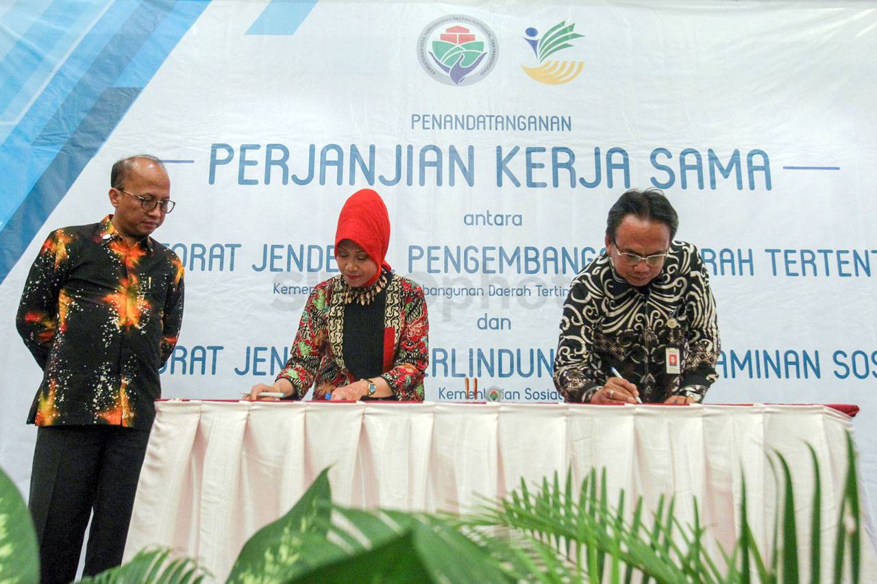 Kemendes PDT dan Kemensos...