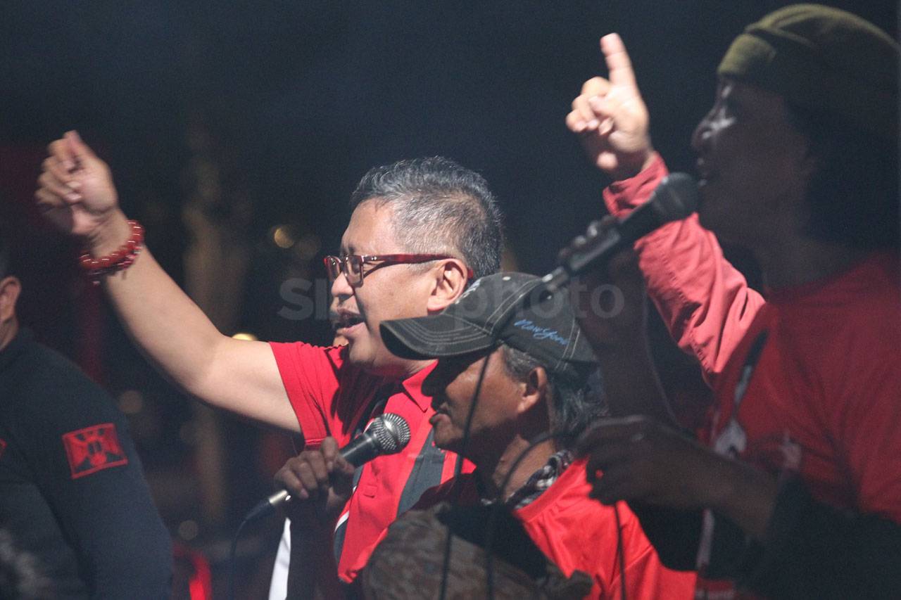 Nobar Debat Capres di...