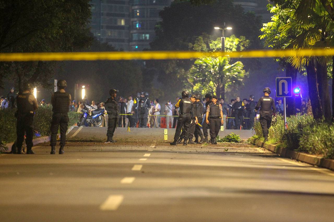 Polisi Sisir Lokasi...