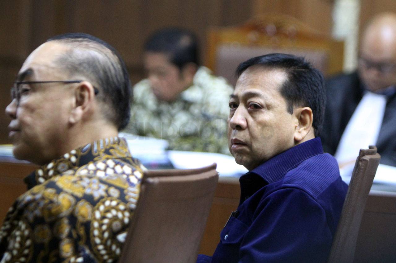 Setnov Bersaksi dalam...