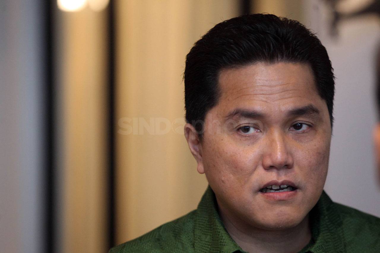 Ketua TKN Erick Thohir...