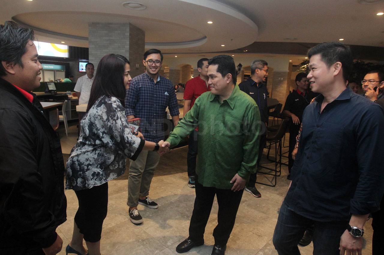 Ketua TKN Erick Thohir...