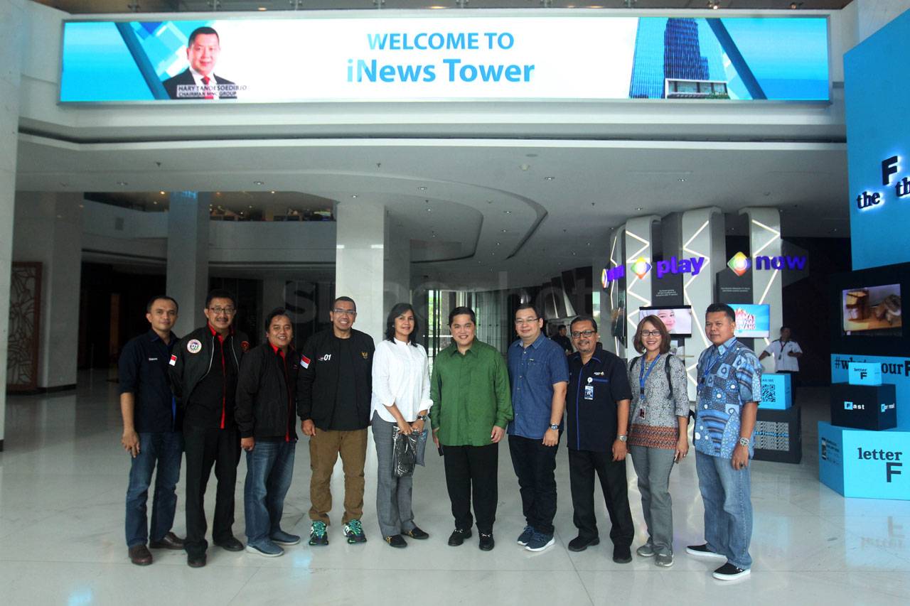 Ketua TKN Erick Thohir...