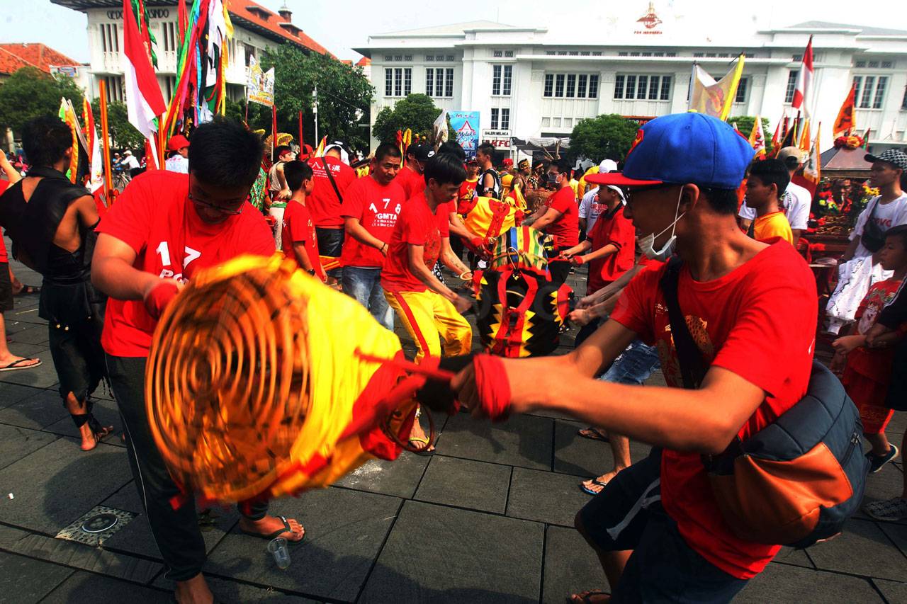 Aksi Para Tatung Dalam...