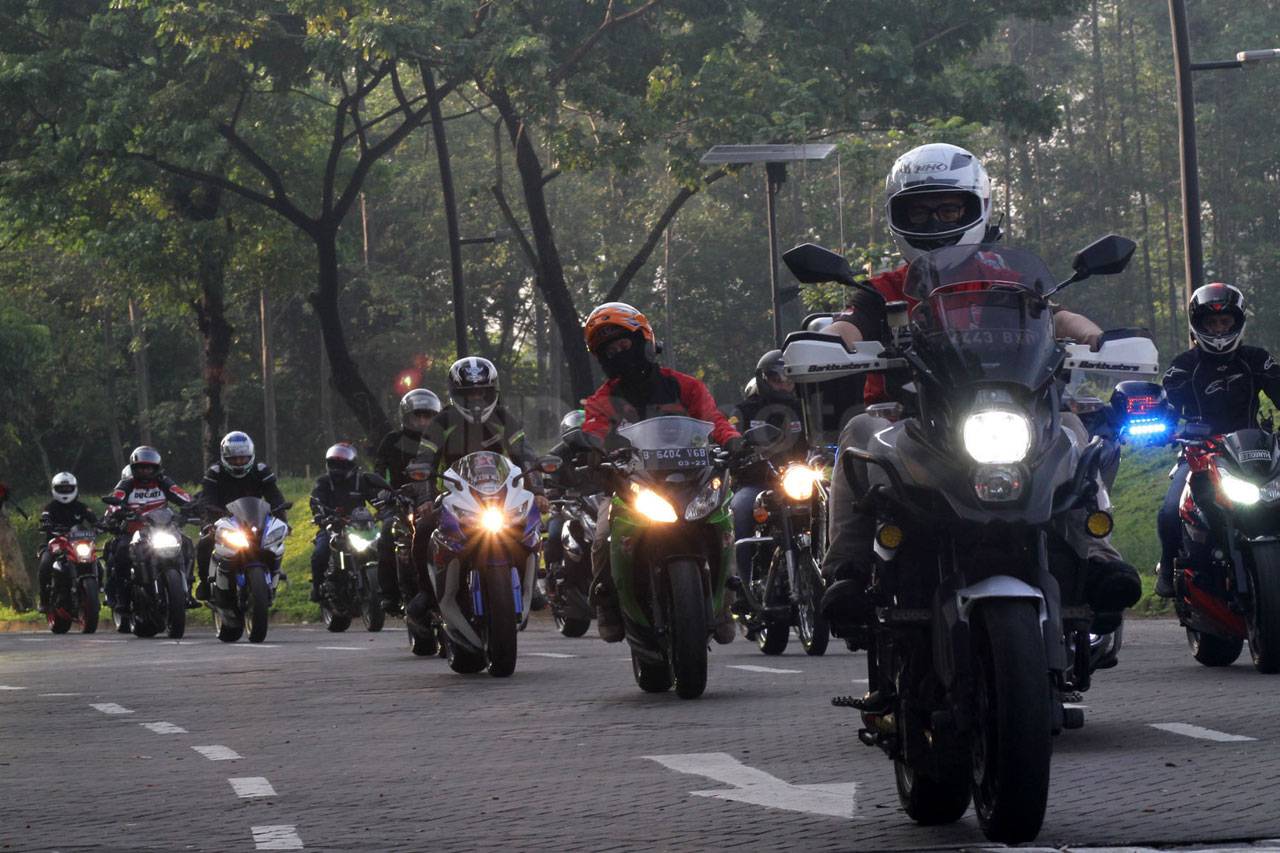 IMBI Banten Gelar Ride...