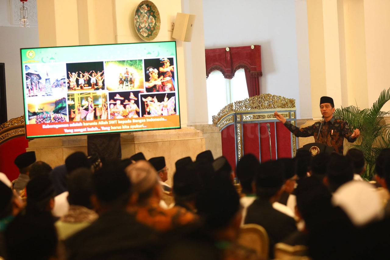Presiden Jokowi Silaturahmi...