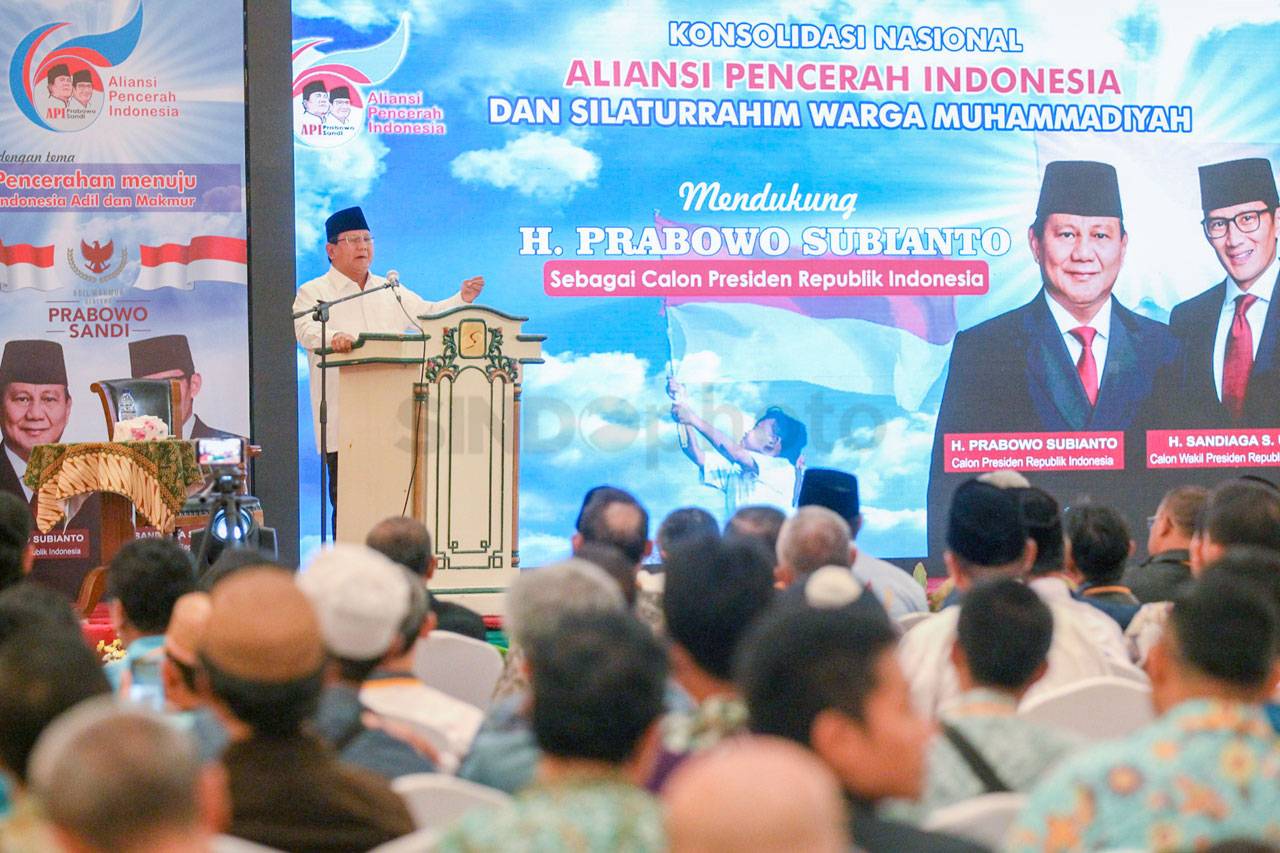Capres Prabowo Hadiri...