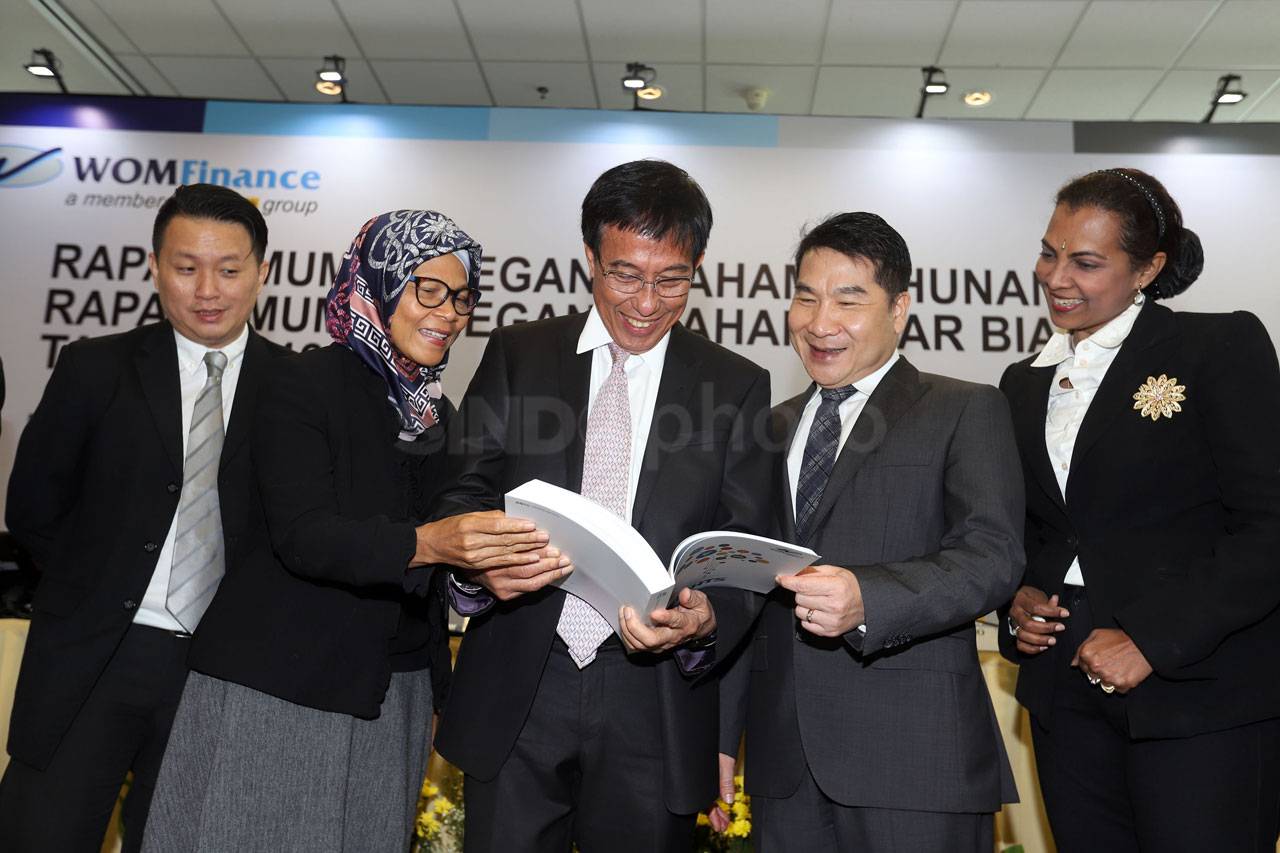 WOM Finance Gelar Rapat...