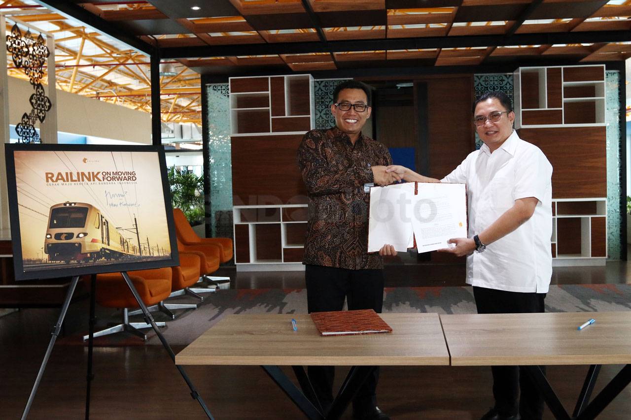 Railink dan Garuda Indonesia...