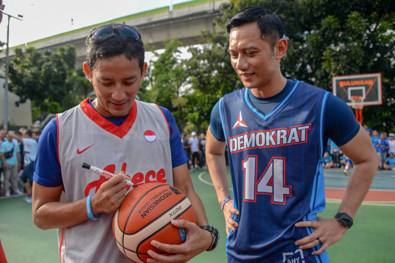 Cawapres Sandiaga Uno...