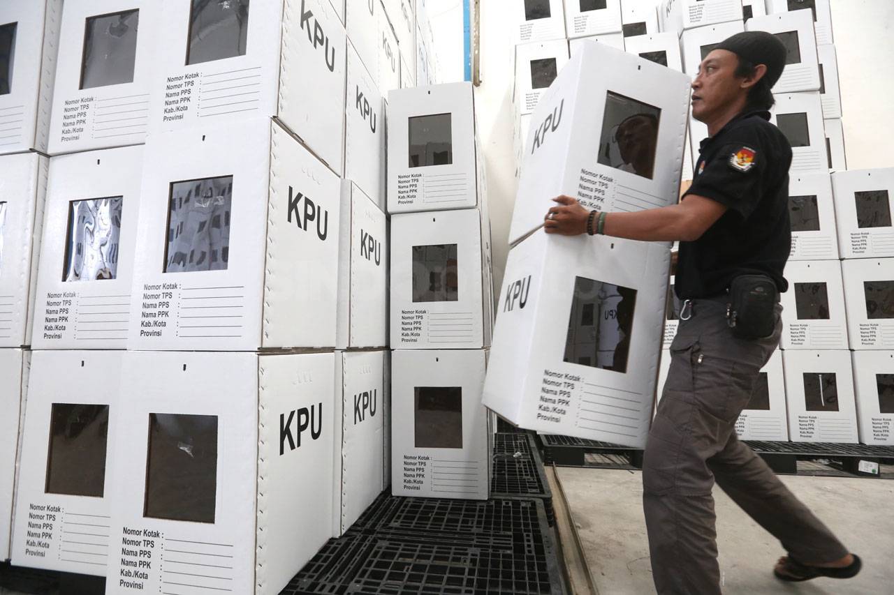 KPU Surabaya Rakit Kotak...