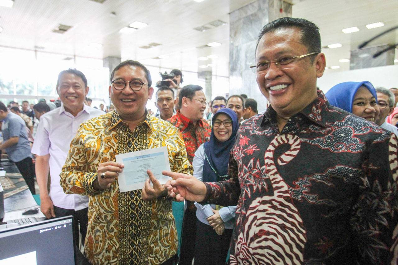 Bamsoet dan Fadli Zon...