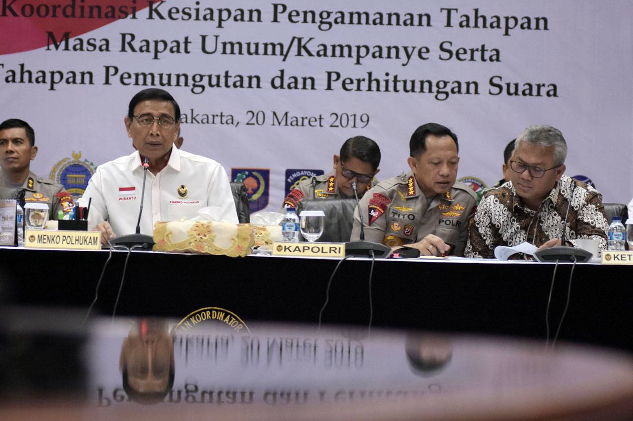 Wiranto Pimpin Rakor...