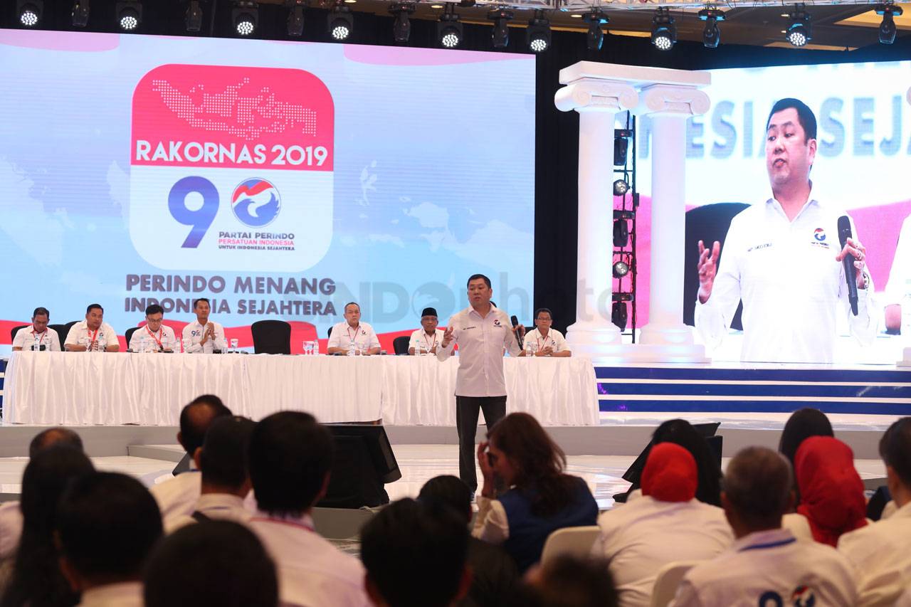 HT Tutup Rakornas Partai...
