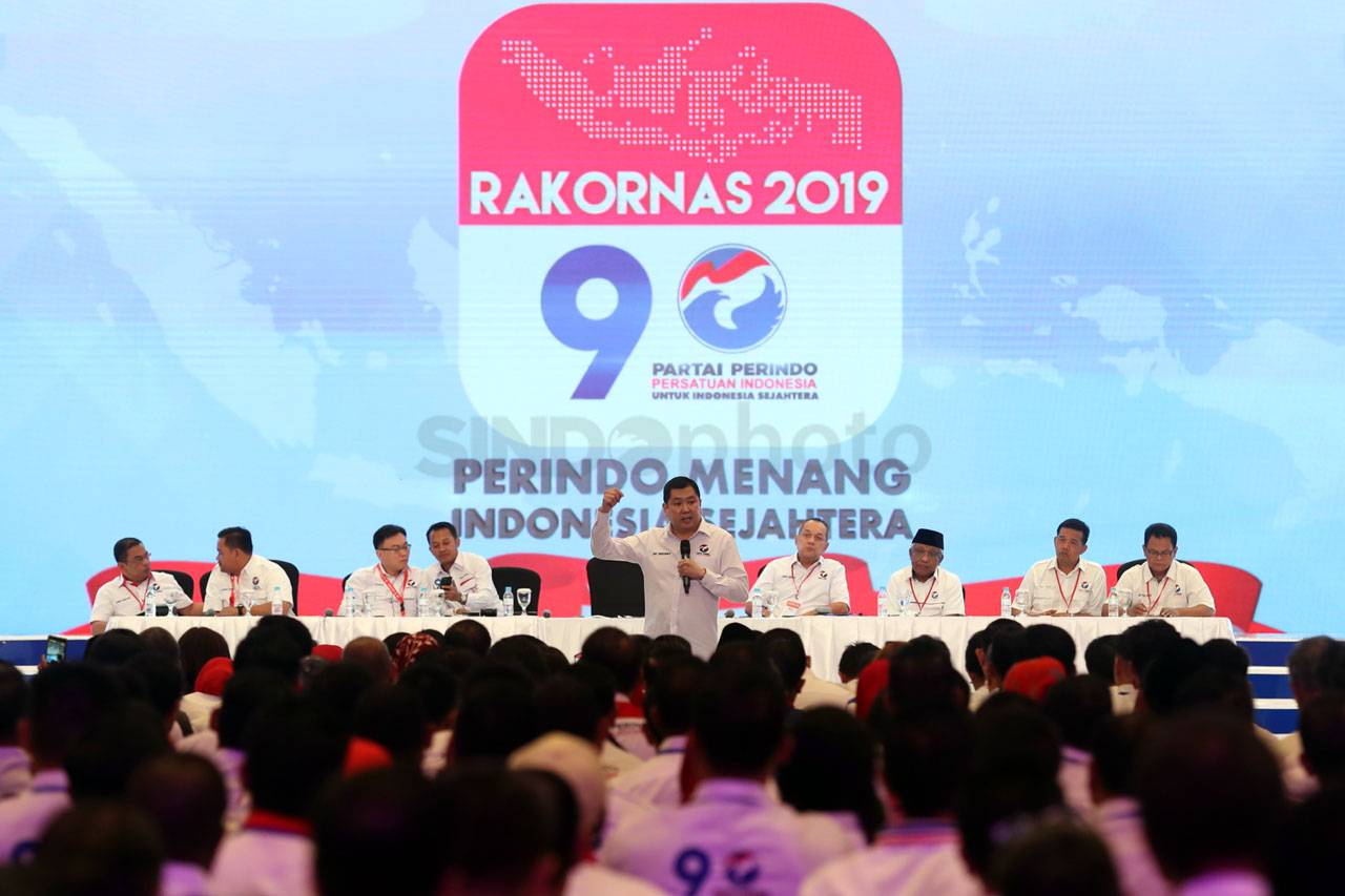 HT Tutup Rakornas Partai...